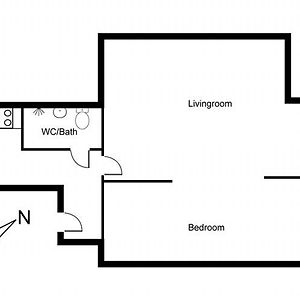 Appartement met een Slaapkamer